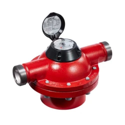 Débitmètre à pistons rotatifs - VZO series - Riels Instruments - volumique / pour eau / pour huile