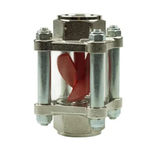 Indicateur de débit - RIV900 series  - Riels Instruments - à hélice / en verre / pour l'industrie agroalimentaire