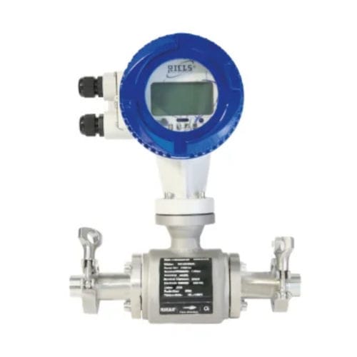 Débitmètre électromagnétique - RIF120  - Riels Instruments - volumique / pour produits chimiques / pour liquide conducteur