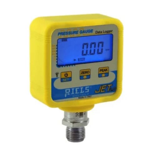 Manomètre absolu - TJET series - Riels Instruments - relatif / numérique / fileté