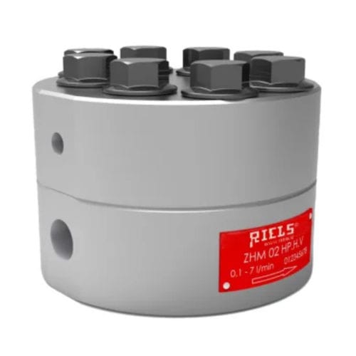 Débitmètre à engrenage - ZHM-HP - Riels Instruments - volumique / pour huile / DN10 - 3/8"