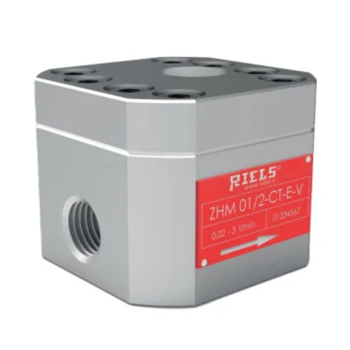 Débitmètre à engrenage - ZHM-CT  - Riels Instruments - volumique / pour liquides / compact