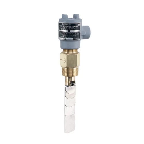 Contrôleur de débit à palette - V4-2-U-AT - Riels Instruments - pour air / pour liquides / fileté