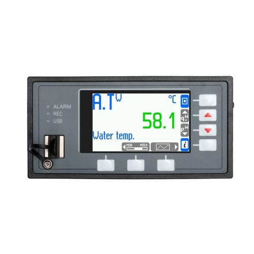 Calculateur de débit pour liquides et gaz - FP-3011 series - Riels Instruments - enregistreur de données