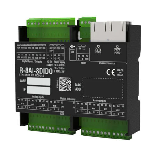Module de traitement de signal entrées analogiques - R-8AI-8DIDO - Riels Instruments - configurable