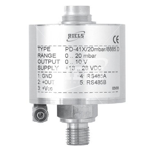 Transmetteur de pression relative - PD-41X - Riels Instruments - différentielle / céramique / capacitif