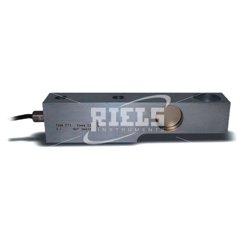 Capteur de force en compression - FT2  - Riels Instruments - type poutre / par jauge de contrainte / 2 mV/V