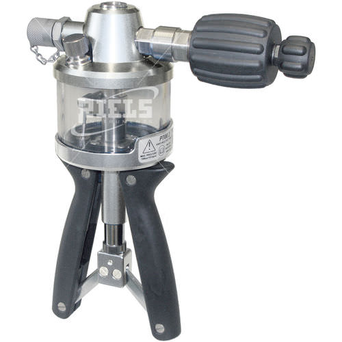 Pompe d'étalonnage pneumatique - HTP1 - Riels Instruments - manuelle / haute pression / pour la génération de pression