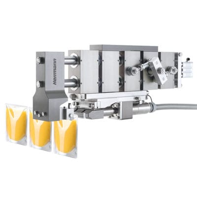 Machine de soudure à ultrasons - TSM - Herrmann Ultraschall - sacs en plastique / intégrée / pneumatique