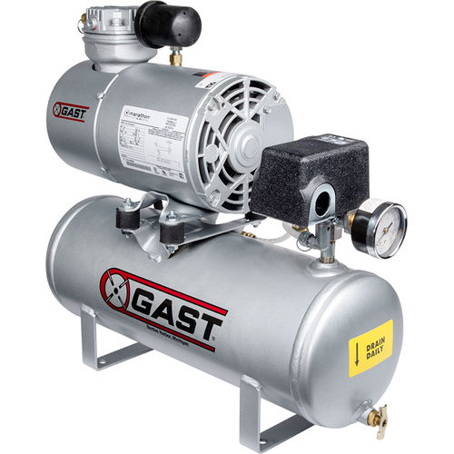 Compresseur à piston - 1HAB-11T-M100X - GAST - d'air / à moteur électrique / stationnaire