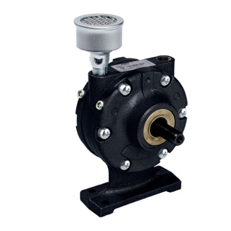 Moteur pneumatique à engrenage - GAST - compact / non lubrifié