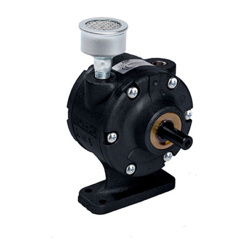 Moteur pneumatique à engrenage - GAST - pour pompe / compact / non lubrifié