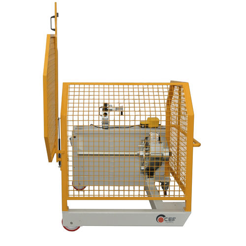 Enrouleuse/bobineuse de câbles - 0800.1001 - CEF ENGINEERING s.r.l. - pour fils / de tuyau flexible / motorisée