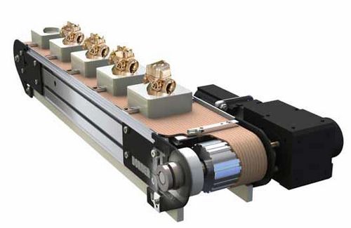 Bande de convoyeur en tissu - max. 340 kg | 3200 series - DORNER - à tasseaux / industrielle / haute résistance