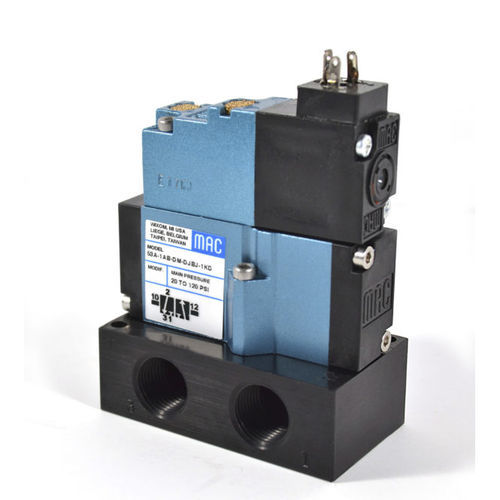 Distributeur pneumatique à tiroir - 53 Series - MAC Valves - actionné par solénoïde / à commande directe / 3/2