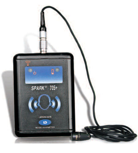 Dosimètre de bruit - Spark® 705+     - Larson Davis - personnel