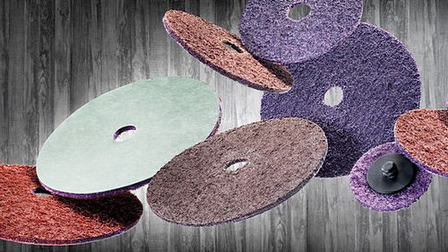 Disque abrasif à l'oxyde d'aluminium - 6924 siamet HD - sia Abrasives - pour finition / pour ébavurage / pour métal