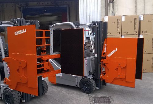 Pince de levage de cartons - KS-CD series - BOLZONI S.p.A. - verticale / hydraulique