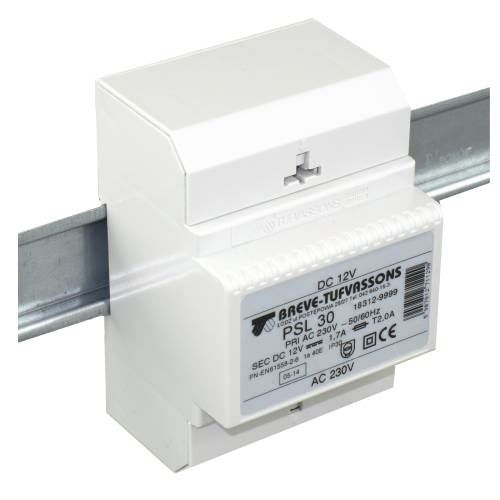 Alimentation électrique sur rail DIN - PVL(F)/PSL(F) series  - BREVE-Tufvassons - AC/DC / à découpage / IP54