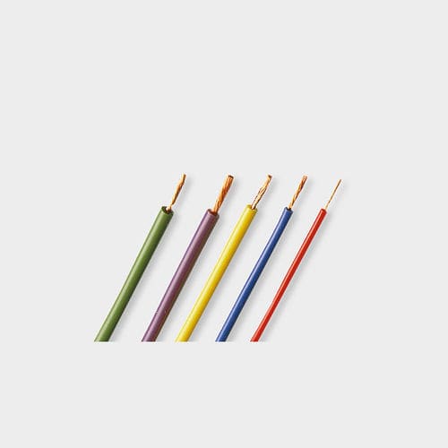 Fil monoconducteur isolé - SILI-E Series - Stäubli Electrical Connectors AG - en cuivre / en silicone / souple