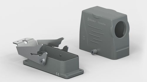 Capot de connecteur électrique - CT-CH2-S/SSL - Stäubli Electrical Connectors AG - IP65 / plastique / rectangulaire