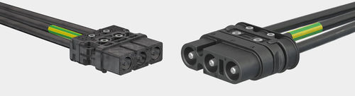 Connecteur d'alimentation électrique - RobiFix mini - Stäubli Electrical Connectors AG - plat / à verrouillage / rapide