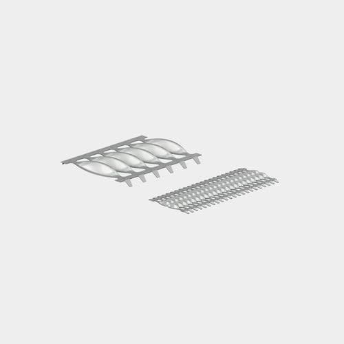 Contact électrique plat - MULTILAM torsio - Stäubli Electrical Connectors AG - à ressort / en cuivre / en argent