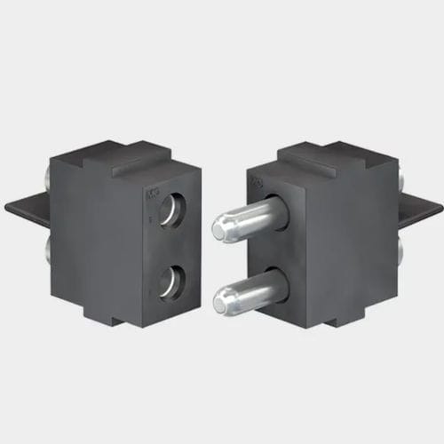 Module connecteur d'alimentation électrique - CT-E6-2 - Stäubli Electrical Connectors AG - à sertir / à vis / 2 pôles