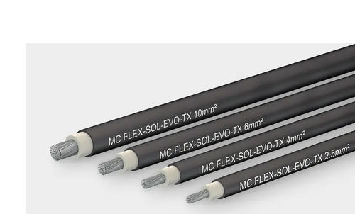 Câble électrique d'alimentation - Flex-Sol-Evo-TX - Stäubli Electrical Connectors AG - à isolation en Polyoléfine / IEC