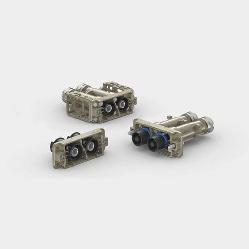 Connecteur d'alimentation électrique - IEC 62847 - Stäubli Electrical Connectors AG - droit / de puissance / blindé