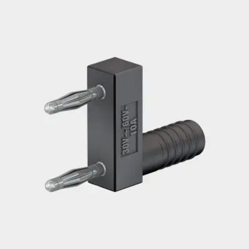 Bouchon à angle droit - KS2-12L/1SA/N - Stäubli Electrical Connectors AG - mâle / en laiton / d'alimentation électrique