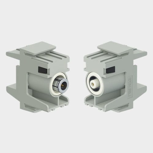Module connecteur pneumatique - CTD-CUDM-SH - Stäubli Electrical Connectors AG - de données / coaxial / de puissance