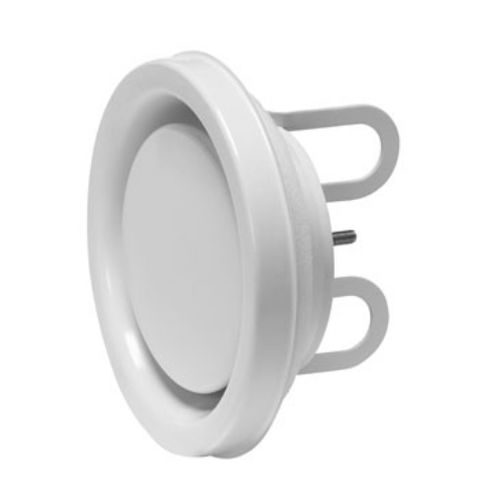 Vanne à disque - KSU - LINDAB - manuelle / pour air / en acier galvanisé
