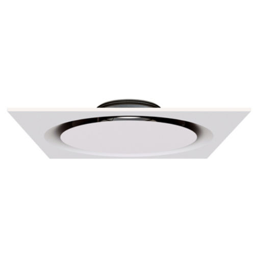Diffuseur d'air circulaire - LCP - LINDAB - carré / de plafond / affleurant