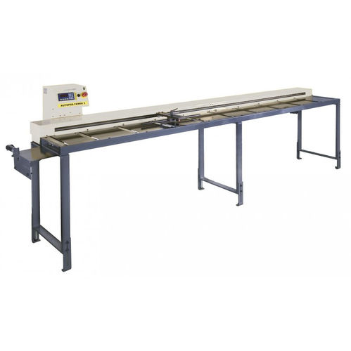 Convoyeur à rouleaux motorisés - TH/AUTOPOS series - TRONZADORAS MG - horizontal / d'alimentation / pour scie