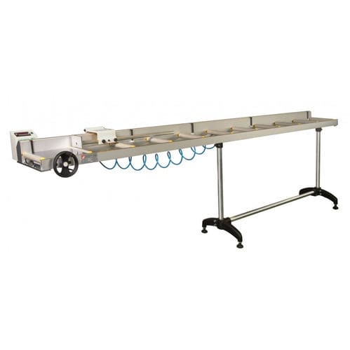 Convoyeur à rouleaux - TMDG series - TRONZADORAS MG - horizontal / d'alimentation / à entraînement manuel
