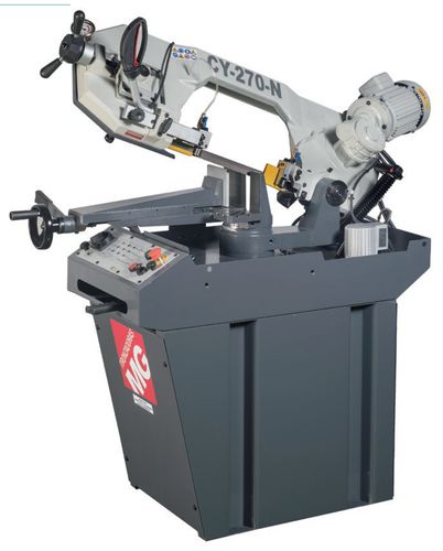 Scie à ruban - CY-270-N series - TRONZADORAS MG - à onglet / pour acier / semi-automatique