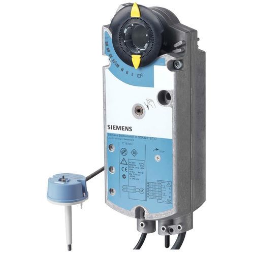 Actionneur de registre manuel - GGA326.1E/T12 - Siemens Building Technology HVAC Products - rotatif / IP54 / avec retour à ressort