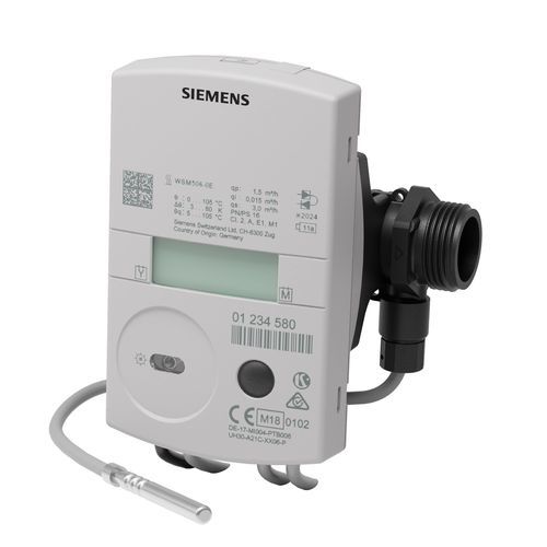 Compteur d'énergie thermique numérique - WSM506-0E - Siemens Building Technology HVAC Products - à ultrasons