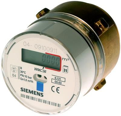 Compteur d'eau analogique - WF series - Siemens Building Technology HVAC Products - mécanique / résidentiel
