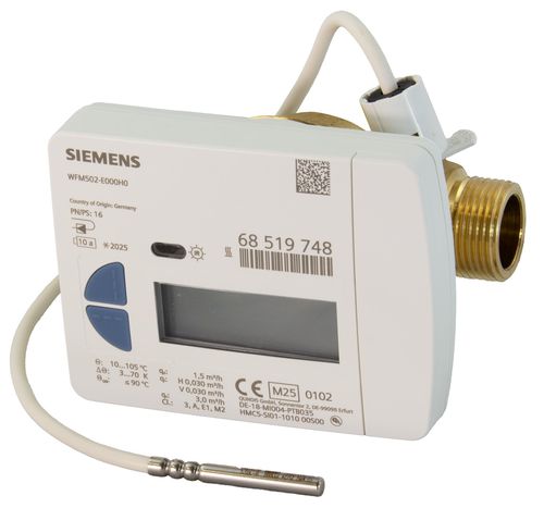 Compteur d'énergie thermique numérique - WFM501-E000H0  - Siemens Building Technology HVAC Products