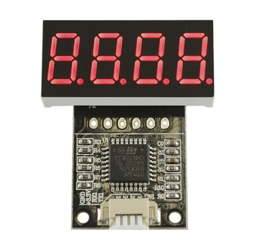 Afficheur à LED - LDQ-M3604RI-01UR - LUMEX - à 4 chiffres / à 7 segments / industriel