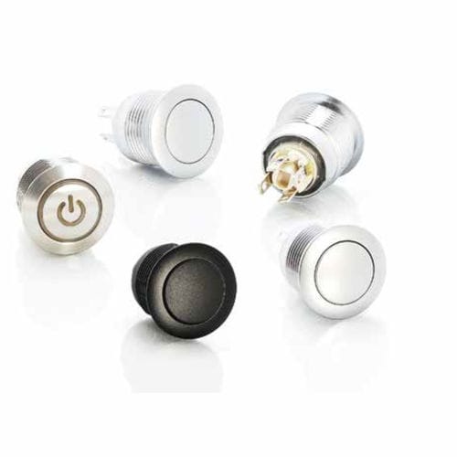 Bouton poussoir tactile - WSA57M series - LUMEX - étanche à l'eau / IP67 / en métal