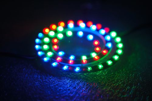 LED RVB - SMD-LX0707RGB-TR - LUMEX - ronde / de puissance / pour l'industrie