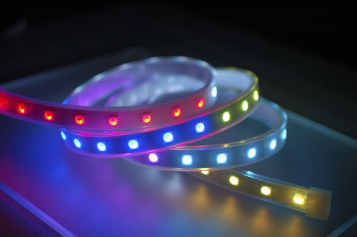 LED colorée - SMD-LX5050RGB-TR - LUMEX - en bande / SMD / pour l'industrie
