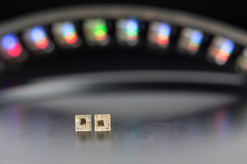 LED RVB - SMD-LX0707RGB-TR - LUMEX - rectangulaire / SMD / CMS