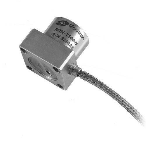 Accéléromètre triaxial - MTN/7100 series - Monitran - piézorésistif / industriel / de basse fréquence