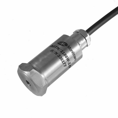 Accéléromètre triaxial - MTN/1186W   - Monitran - à lames vibrantes / durci / submersible
