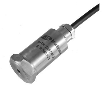 Accéléromètre triaxial - Monitran - à lames vibrantes / industriel / durci
