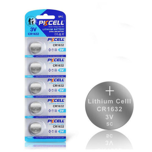 Batterie lithium-dioxyde de manganèse - 1632 - Shenzhen PKCELL Battery Co. Ltd - ronde / CR / 3 V